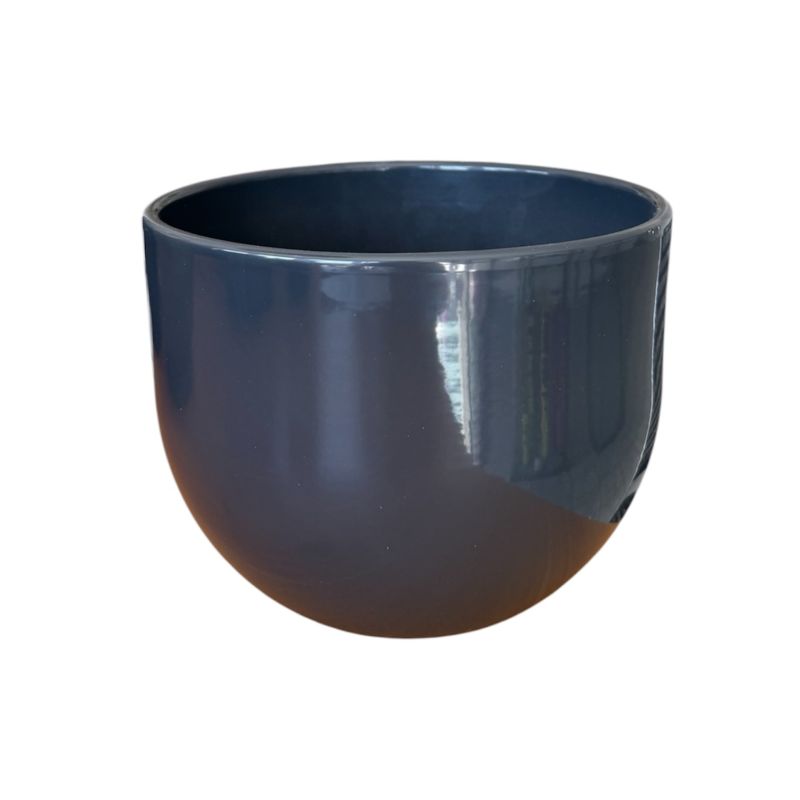 HÖRTER Pflanzschale '509', Ø18 cm, grau-lasur - Gallerie Bild 1